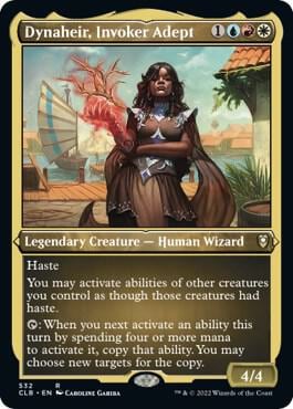 Dynaheir, Invoker Adept (Foil Etched), Commander Legends: Battle for Baldur's Gate 532
