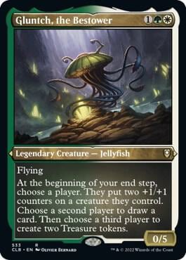 Gluntch, the Bestower (Foil Etched), Commander Legends: Battle for Baldur's Gate 533