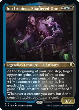 Jon Irenicus, Shattered One (Foil Etched), Commander Legends: Battle for Baldur's Gate 536