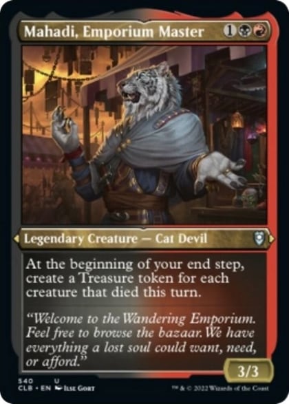 Mahadi, Emporium Master (Foil Etched), Commander Legends: Battle for Baldur's Gate 540