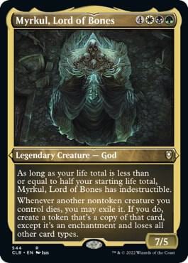 Myrkul, Lord of Bones (Foil Etched), Commander Legends: Battle for Baldur's Gate 544