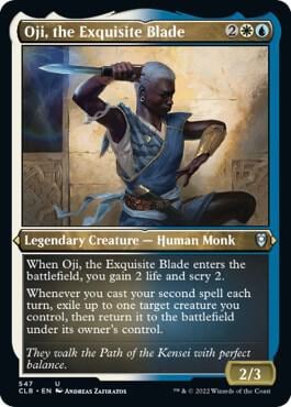 Oji, the Exquisite Blade (Foil Etched), Commander Legends: Battle for Baldur's Gate 547
