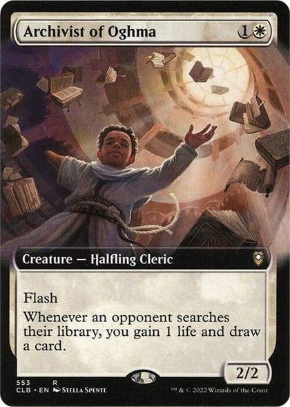 Archivist of Oghma (Extended Art), Commander Legends: Battle for Baldur's Gate 553
