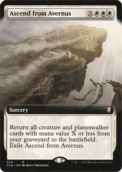 Ascend from Avernus (Extended Art), Commander Legends: Battle for Baldur's Gate 554