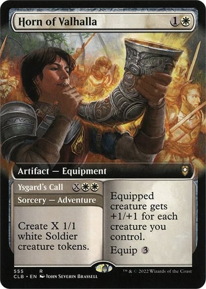 Horn of Valhalla (Extended Art), Commander Legends: Battle for Baldur's Gate 555