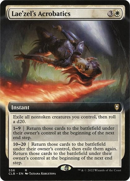 Lae'zel's Acrobatics (Extended Art), Commander Legends: Battle for Baldur's Gate 556