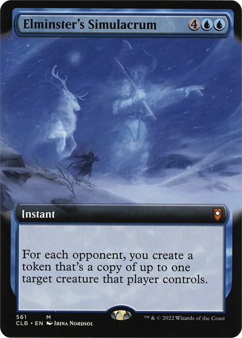 Elminster's Simulacrum (Extended Art), Commander Legends: Battle for Baldur's Gate 561