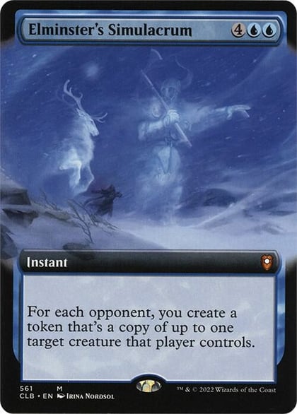Elminster's Simulacrum (Extended Art), Commander Legends: Battle for Baldur's Gate 561