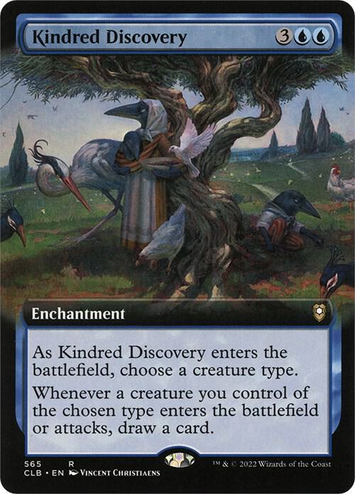 Kindred Discovery (Extended Art), Commander Legends: Battle for Baldur's Gate 565