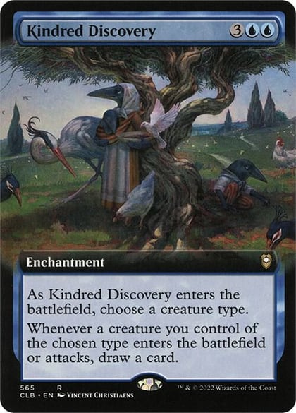 Kindred Discovery (Extended Art), Commander Legends: Battle for Baldur's Gate 565
