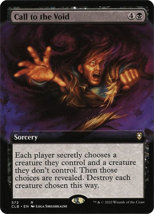 Call to the Void (Extended Art), Commander Legends: Battle for Baldur's Gate 572