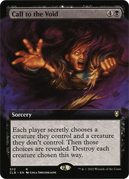 Call to the Void (Extended Art), Commander Legends: Battle for Baldur's Gate 572