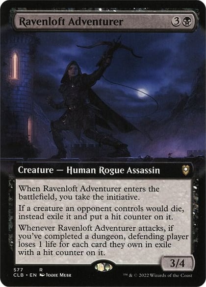 Ravenloft Adventurer (Extended Art), Commander Legends: Battle for Baldur's Gate 577