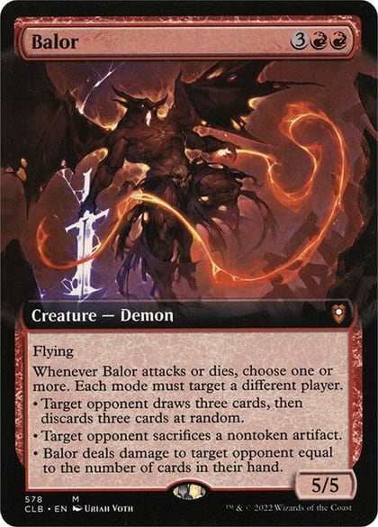 Balor (Extended Art), Commander Legends: Battle for Baldur's Gate 578