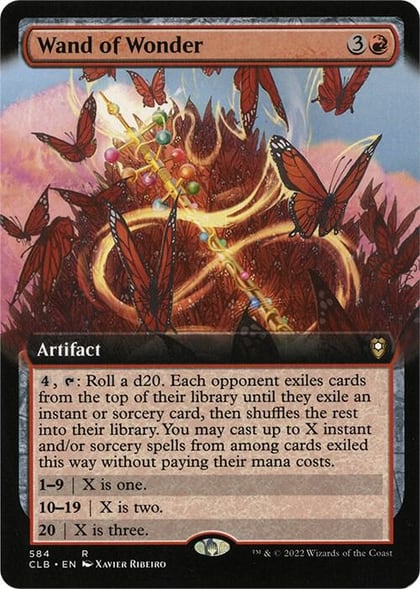 Wand of Wonder (Extended Art), Commander Legends: Battle for Baldur's Gate 584