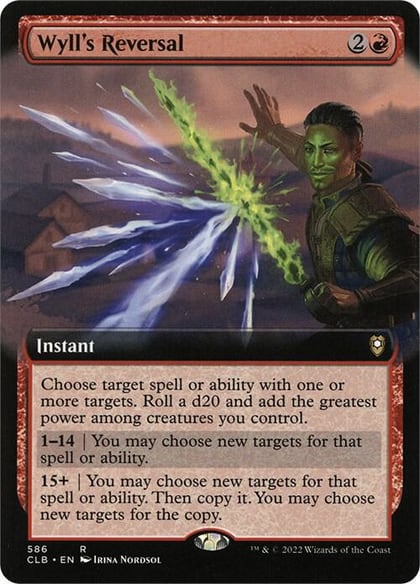 Wyll's Reversal (Extended Art), Commander Legends: Battle for Baldur's Gate 586