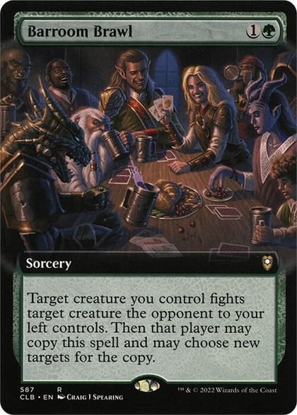 Barroom Brawl (Extended Art), Commander Legends: Battle for Baldur's Gate 587