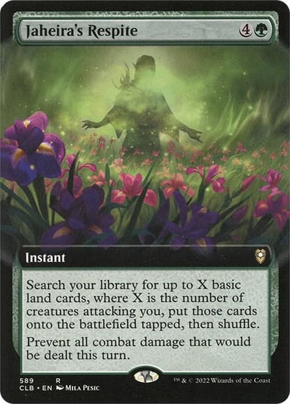 Jaheira's Respite (Extended Art), Commander Legends: Battle for Baldur's Gate 589