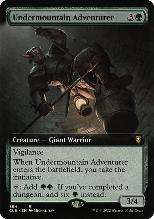 Undermountain Adventurer (Extended Art), Commander Legends: Battle for Baldur's Gate 594