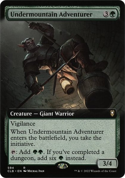 Undermountain Adventurer (Extended Art), Commander Legends: Battle for Baldur's Gate 594