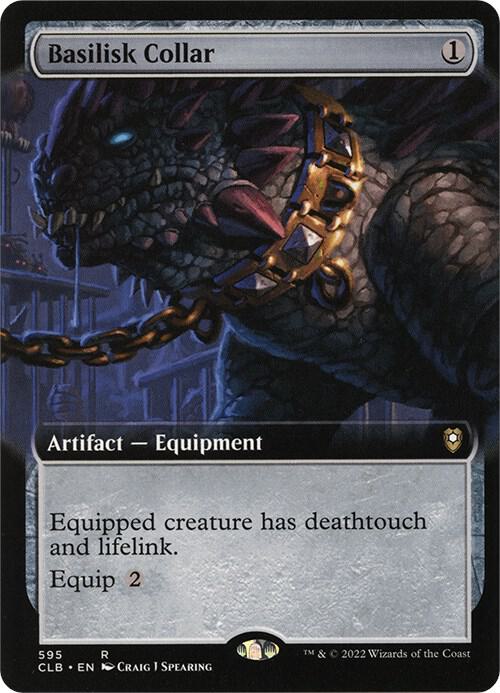 Basilisk Collar (Extended Art), Commander Legends: Battle for Baldur's Gate 595