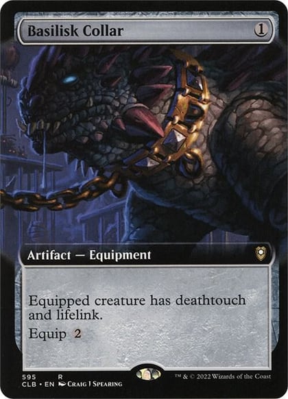 Basilisk Collar (Extended Art), Commander Legends: Battle for Baldur's Gate 595