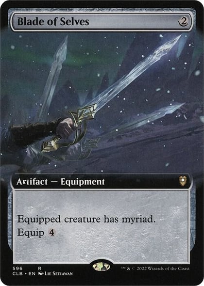Blade of Selves (Extended Art), Commander Legends: Battle for Baldur's Gate 596