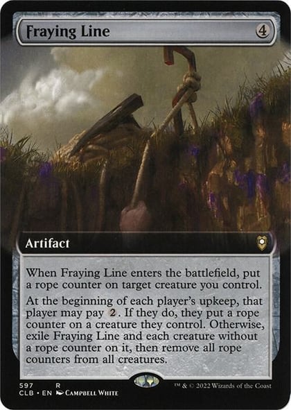 Fraying Line (Extended Art), Commander Legends: Battle for Baldur's Gate 597