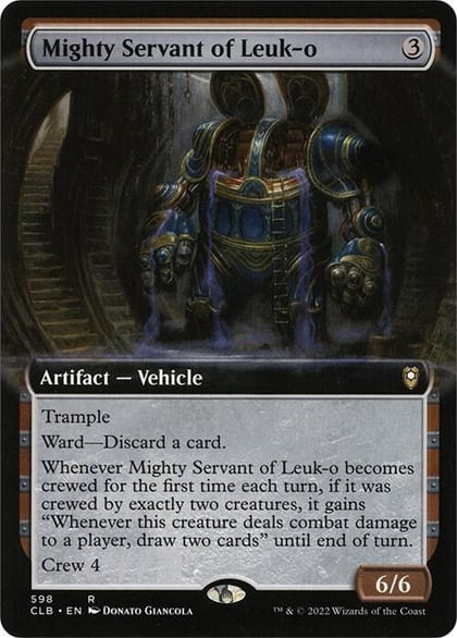 Mighty Servant of Leuk-o (Extended Art), Commander Legends: Battle for Baldur's Gate 598