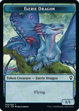Faerie Dragon Token, Commander Legends: Battle for Baldur's Gate 6