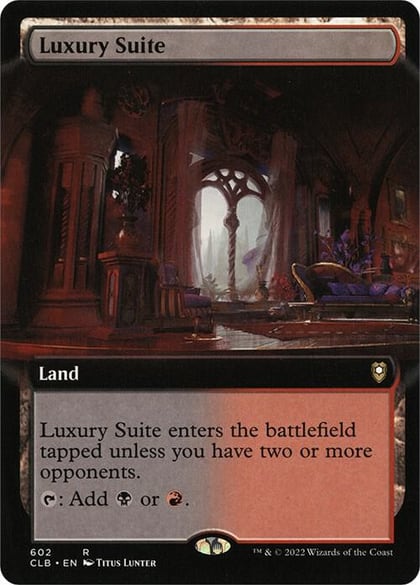 Luxury Suite (Extended Art), Commander Legends: Battle for Baldur's Gate 602