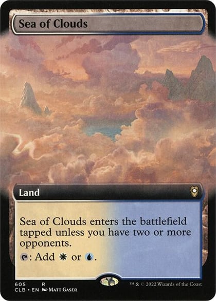 Sea of Clouds (Extended Art), Commander Legends: Battle for Baldur's Gate 605
