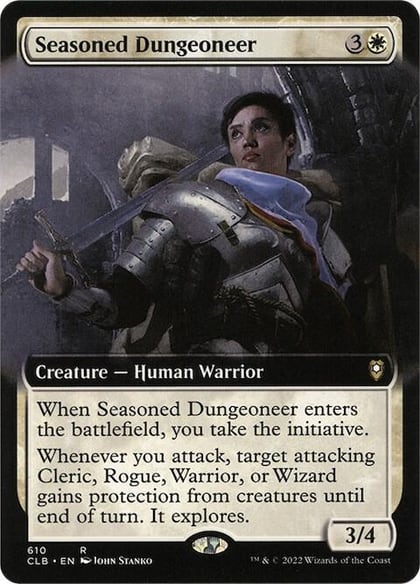 Seasoned Dungeoneer (Extended Art), Commander Legends: Battle for Baldur's Gate 610