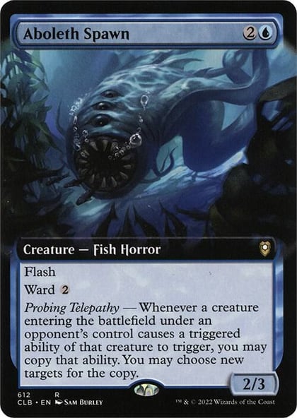Aboleth Spawn (Extended Art), Commander Legends: Battle for Baldur's Gate 612