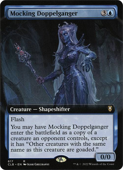 Mocking Doppelganger (Extended Art), Commander Legends: Battle for Baldur's Gate 617