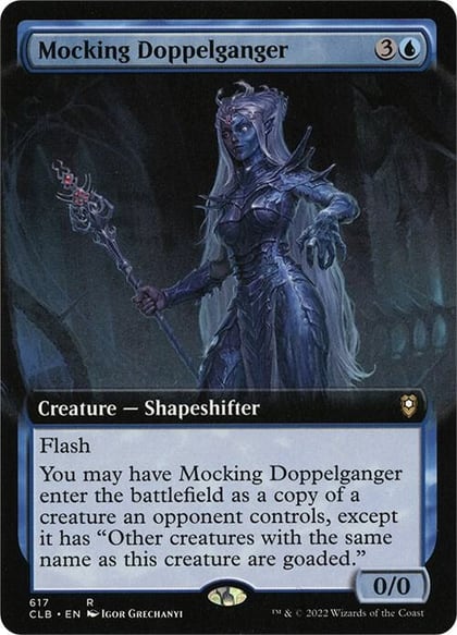 Mocking Doppelganger (Extended Art), Commander Legends: Battle for Baldur's Gate 617