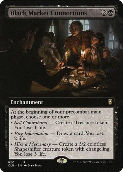 Black Market Connections (Extended Art), Commander Legends: Battle for Baldur's Gate 620