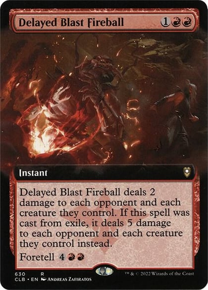 Delayed Blast Fireball (Extended Art), Commander Legends: Battle for Baldur's Gate 630