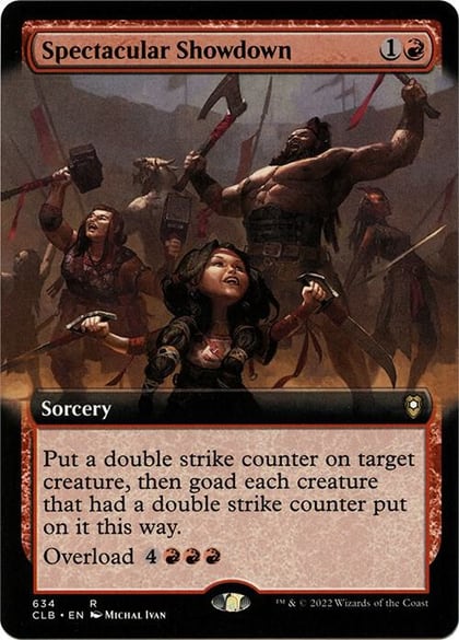 Spectacular Showdown (Extended Art), Commander Legends: Battle for Baldur's Gate 634