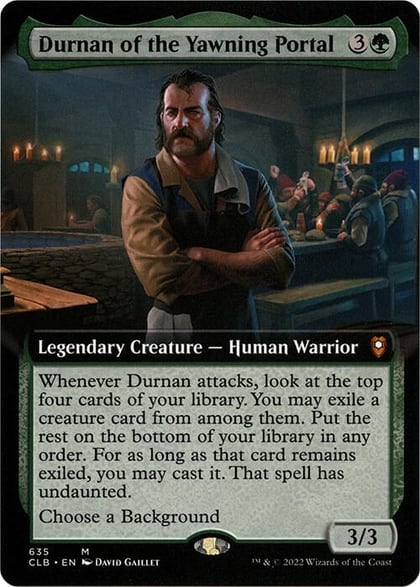 Durnan of the Yawning Portal (Extended Art), Commander Legends: Battle for Baldur's Gate 635