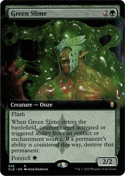 Green Slime (Extended Art), Commander Legends: Battle for Baldur's Gate 636