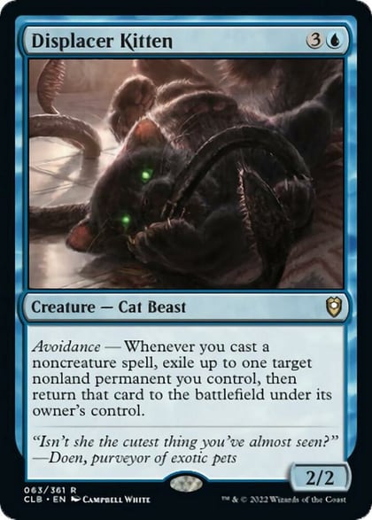 Displacer Kitten, Commander Legends: Battle for Baldur's Gate 63