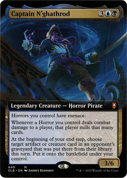 Captain N'ghathrod (Extended Art), Commander Legends: Battle for Baldur's Gate 640