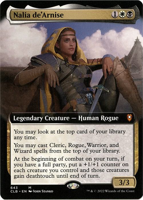 Nalia de'Arnise (Extended Art), Commander Legends: Battle for Baldur's Gate 643