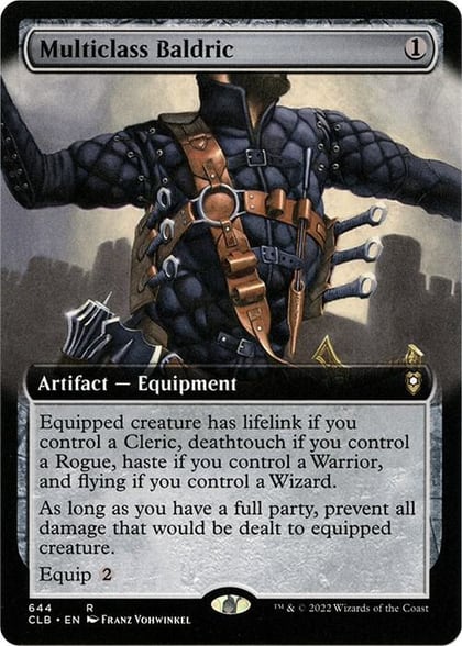 Multiclass Baldric (Extended Art), Commander Legends: Battle for Baldur's Gate 644