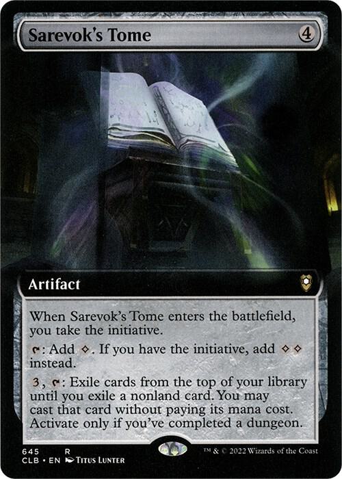 Sarevok's Tome (Extended Art), Commander Legends: Battle for Baldur's Gate 645