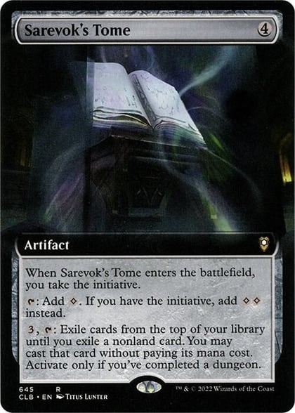 Sarevok's Tome (Extended Art), Commander Legends: Battle for Baldur's Gate 645