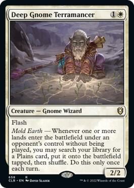 Deep Gnome Terramancer, Commander Legends: Battle for Baldur's Gate 658