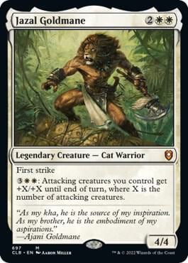 Jazal Goldmane, Commander Legends: Battle for Baldur's Gate 697