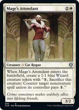 Mage's Attendant, Commander Legends: Battle for Baldur's Gate 698
